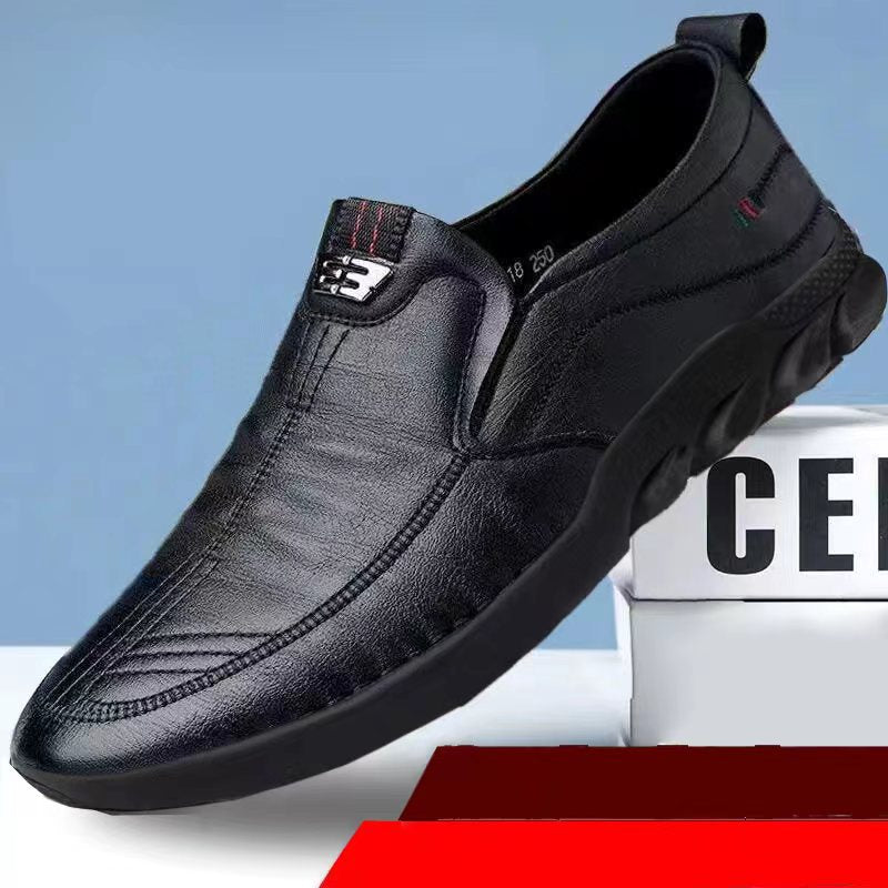 👞Noi pantofi britanici casual cu talpă moale✅ confecționați manual din piele selectată✅ rezistentă la uzură și respirabilă