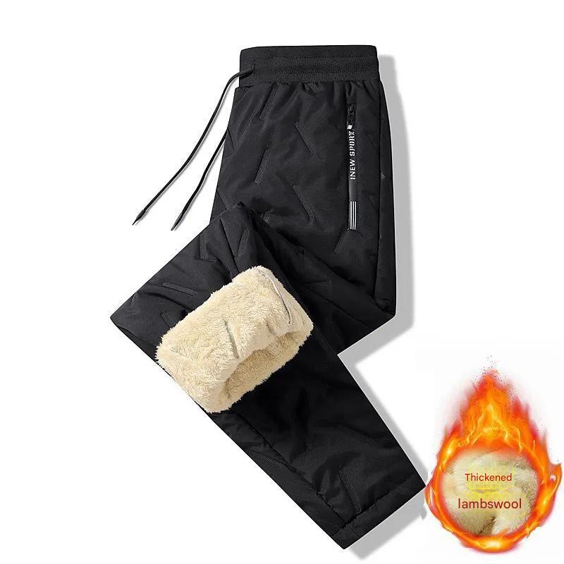 👖🔥【REDUCERE DE 50%】Pantaloni sport termici casual pentru bărbați, iarnă, îngroșați, de iarnă, 2024, pentru a menține căldura 3830357