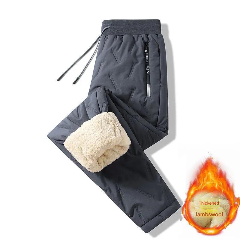 👖🔥【REDUCERE DE 50%】Pantaloni sport termici casual pentru bărbați, iarnă, îngroșați, de iarnă, 2024, pentru a menține căldura 3830357