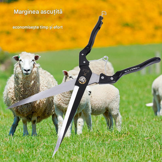 🐏✂️ Foarfece de lână de vacă de dimensiuni mari