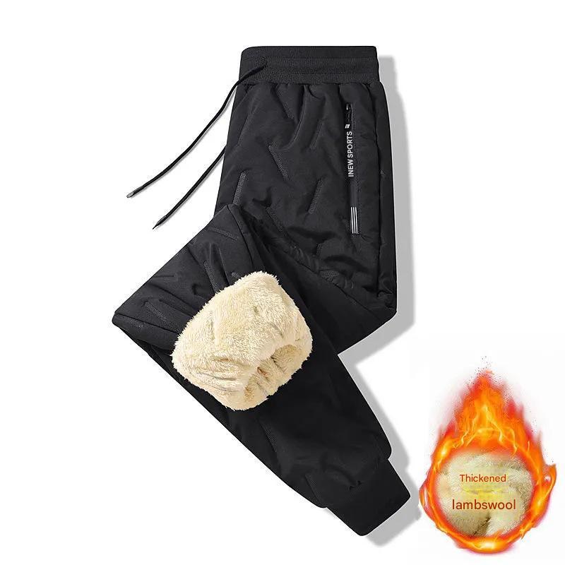 👖🔥【REDUCERE DE 50%】Pantaloni sport termici casual pentru bărbați, iarnă, îngroșați, de iarnă, 2024, pentru a menține căldura 3830357