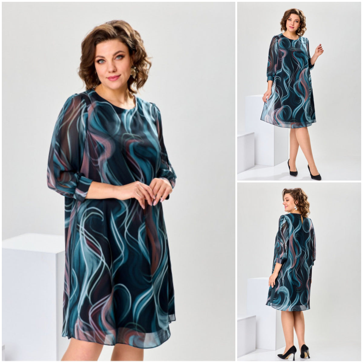 🍁【S~5XL】💖Rochie eleganta de inalta calitate 3849160