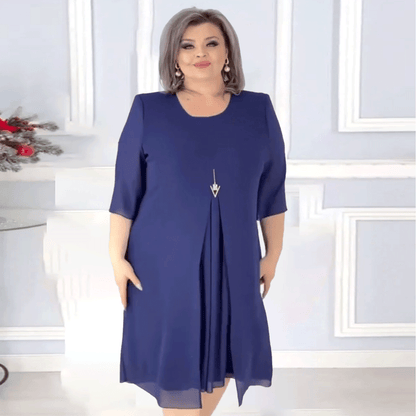 【S-5XL】Rochie multicoloră elegantă și la modă pentru femei