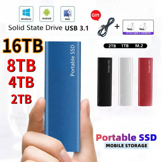 【2TB、4TB、8TB、12TB、16TB】 Unitatea de stocare SSD de mare viteză pentru citire și scriere-3858647