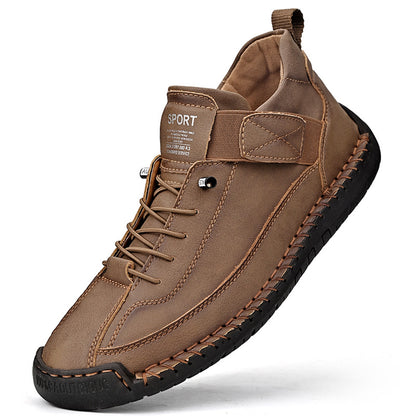 【30% OFF】【38 - 48】Obuwie casual pentru bărbați, pentru zi cu zi, pentru muncă, pentru activități outdoor, cizme cusute-3872333