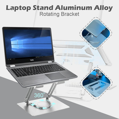 💥💻Laptop Stand Aliaj de aluminiu Suport rotativ din aliaj de aluminiu