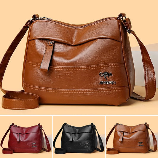 ✨️【Reducere 50%】👜Geantă de umăr vintage, cu mai multe straturi și capacitate mare, stilată și versatilă 3809645