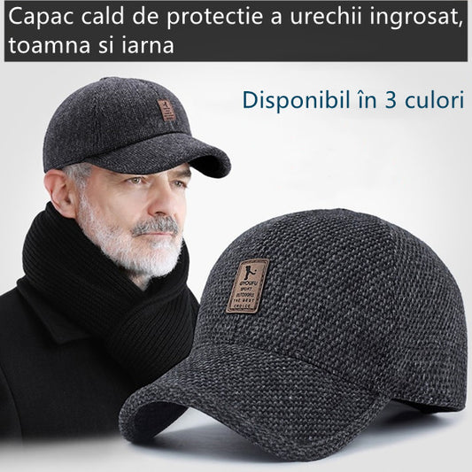 🔥【50% reducere limitată】🧢Căciulă căptușită cu protecție pentru urechi, potrivită pentru sezonul de toamnă și iarnă 3795211