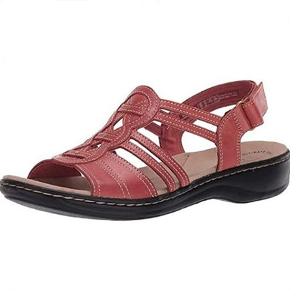 💥【50% Reducere】👡【35-43】Sandale din piele pentru femei, moi și confortabile-3740735