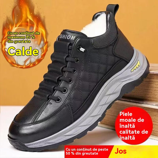 👞🔥Pantofi casual pentru bărbați cu căptușeală călduroasă-3852725